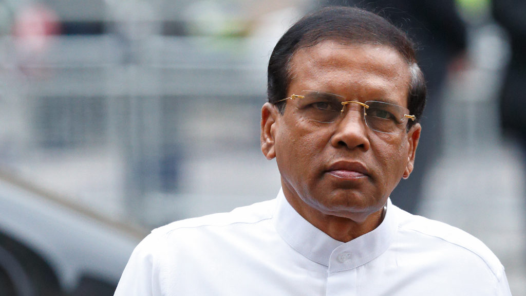 LONDON, UNITED KINGDOM - MARCH 09: (EMBARGOED FOR PUBLICATION IN UK NEWSPAPERS UNTIL 48 HOURS AFTER CREATE DATE AND TIME) President of Sri Lanka Maithripala Sirisena attends the Commonwealth Observance Service at Westminster Abbey on March 9, 2015 in London, England. (Photo by Max Mumby/Indigo/Getty Images)