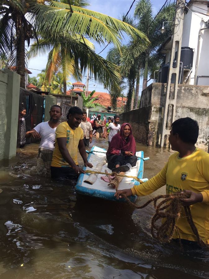 දෙපා ඇලේ බලපෑම නිසා ගංවතුරෙන් අනාථවන පෙරියමුල්ල ජනයා 